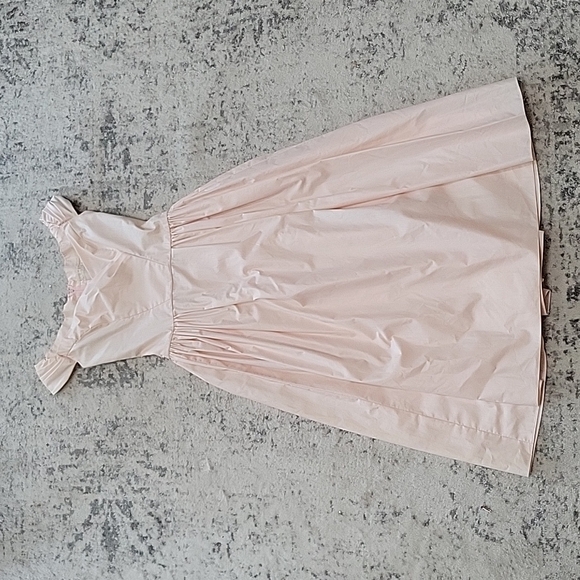 Priscilla of Boston vintage 80's 90's off the shoulder prom formal dress - Picture 4 of 16